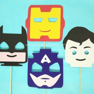 Lego Superheroes Masks